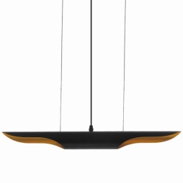 Φωτιστικό Οροφής - Ράγα Esterina 01304 Black - Gold GloboStar Μέταλλο