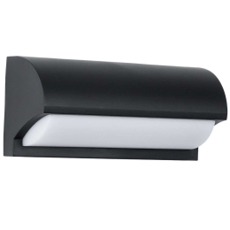 Φωτιστικό Τοίχου - Απλίκα Horizon 60693 23,5x11x10cm Led 1575lm 15W 4500K Black GloboStar