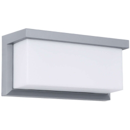 Φωτιστικό Τοίχου - Απλίκα Cityscape 60698 23,5x11x10cm Led 1890lm 18W 45000K Grey GloboStar