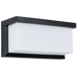 Φωτιστικό Τοίχου - Απλίκα Cityscape 60699 23,5x11x10cm Led 1890lm 18W 45000K Black GloboStar