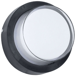 Φωτιστικό Τοίχου - Απλίκα Nexus 60761 Φ17x9cm Led 1050lm 10W 4500K Black GloboStar