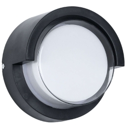 Φωτιστικό Τοίχου - Απλίκα Apex 60764 Φ17x9cm Led 1050lm 10W 4500K Black GloboStar