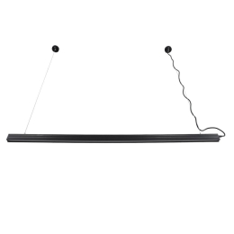 Φωτιστικό Οροφής Γραμμικό Linear Market LED 61020-S 120x2x4cm 18W 6000K Black GloboStar