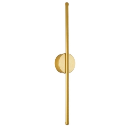 Φωτιστικό Τοίχου-Απλίκα Diadem 61330 10x4x60cm Led 1080lm 9W Gold GloboStar