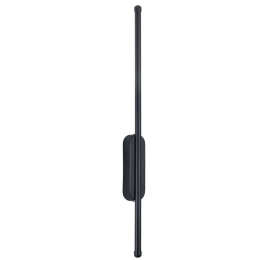 Φωτιστικό Τοίχου-Απλίκα Harlem 61331 5x4x60cm Led 1080lm 9W Black GloboStar