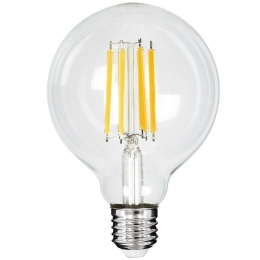 Λαμπτήρας Led Long Filament 99088 Φ9,5x13,8cm G95 E27 7W 1470lm 2700K Clear GloboStar 7W