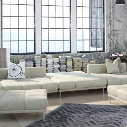 Χαλί Luxury 410 Grey-Anthracite Kayoom 200X290cm