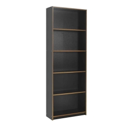 Βιβλιοθήκη Max 0248579 64x26x182cm Anthracite