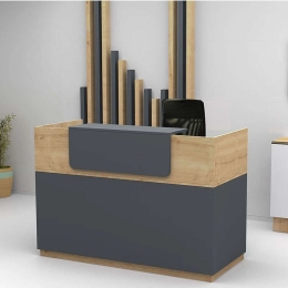 Γραφείο Reception Lemmon 0128622 200x70x110cm Sonoma-Anthracite