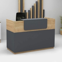Γραφείο Reception Lemmon 0256494 120x70x110cm Sonoma-Anthracite