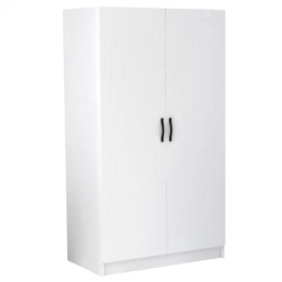 Ντουλάπα Δίφυλλη Victoria 0258621 100x60x181cm White Δίφυλλη