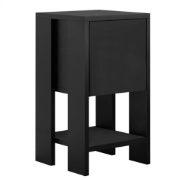 Κομοδίνο Ema 0249816 30x30x55cm Black