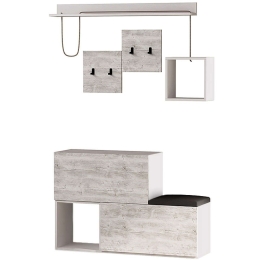 Έπιπλο Εισόδου-Παπουτσοθήκη Holdon 0213970 120x36,5x87,5cm White