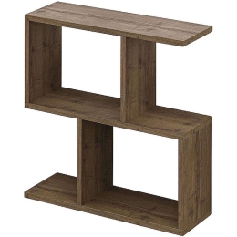 Βοηθητικό Τραπεζάκι Homemania 0249799 60x20x60cm Light Walnut