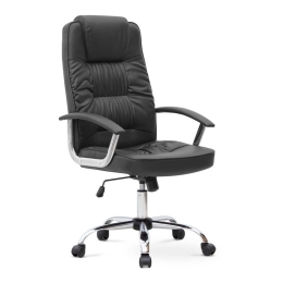 Καρέκλα Γραφείου Διευθυντική Arial 0227589 62x63x112/122cm Black
