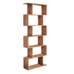 Βιβλιοθήκη Zigzag 0242237 70x24x192,6cm Pine Oak