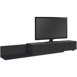 Έπιπλο Τηλεόρασης Enstey 0249137 260x41,8x33,5cm Black