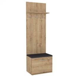 Έπιπλο Εισόδου Track 0256452 60x38,2x190cm Sapphire-Oak