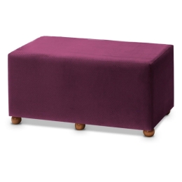 Σκαμπώ Genma 0213608 80x40x40cm Purple