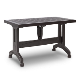Τραπέζι Πολυπροπυλενίου Callan 0226270 140x80x73cm Brown