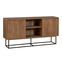 Μπουφές Amedeo 0234400 140x36x72cm Walnut