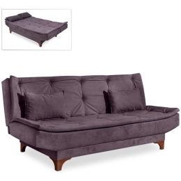 Καναπές - Κρεβάτι Τριθέσιος Lucas 0234424 190x85x85cm Anthracite