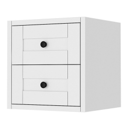 Κομοδίνο Επιτοίχιο Felix 0234600 33,6x30x33,6cm White