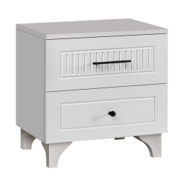 Κομοδίνο Jenna 0235959 45x42x55cm White