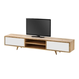Έπιπλο Τηλεόρασης Serine 0235970 170x37x45cm Sapphire Oak - White