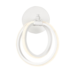 Φωτιστικό Τοίχου - Απλίκα Venus-AP 01-0414 LED 24W 3000/4000/6500K 2190Lm 18,5x29cm White Heronia