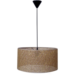 Φωτιστικό Οροφής ΗΚ-50 1/L 14-0325 1xE27 40x95cm Brown Heronia