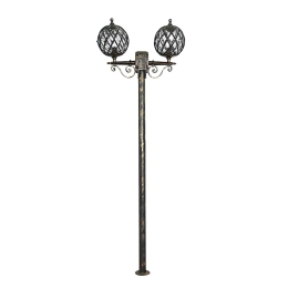 Φωτιστικό Δαπέδου Lp-530EB 2/L Bronze 23-0009 200 cm