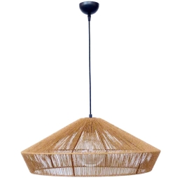 Φωτιστικό Οροφής Sunny/60 1/L 31-1379 1xE27 60x108cm Brown Heronia