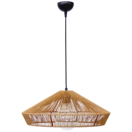 Φωτιστικό Οροφής Sunny/50 1/L 31-1380 1xE27 50x105cm Brown Heronia