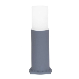 Φωτιστικό Δαπέδου 32-0240 12x35cm Ε27 LED IP54 Grey Heronia
