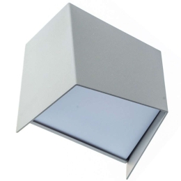 Φωτιστικό Τοίχου - Απλίκα Former HA2087 15x15x9,5cm Led 190lm 22W 3000K Grey Aca