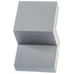 Φωτιστικό Τοίχου - Απλίκα Stair HA2099 13x11,5x19,6cm Led 250lm 6W 3000K Grey Aca
