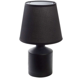 Φωτιστικό Επιτραπέζιο HAP317 16,5x16,5x27,5cm E14 40W Black Espiel