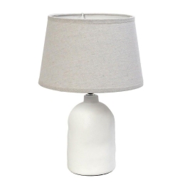 Φωτιστικό Επιτραπέζιο HAP338 E14 37cm White Espiel