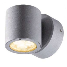 Φωτιστικό Τοίχου - Απλίκα HI2212 9,8x8x7,7cm Led 211lm 3W 3000K Grey Aca