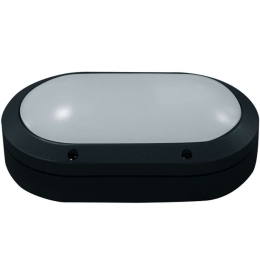 Φωτιστικό Τοίχου - Απλίκα HI4022BMS 28x18,5x9,6cm 1xE27 60W Black Aca