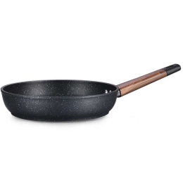 Τηγάνι Αντικολλητικό Indigo HS00160520 Φ20x4,3cm Brown-Black Max Home 20cm Αλουμίνιο