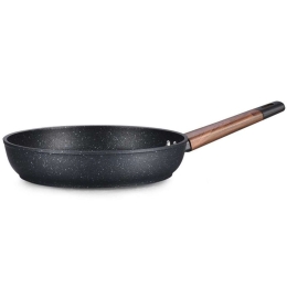 Τηγάνι Αντικολλητικό Indigo HS00160528 Φ28x5,4cm Brown-Black Max Home 28cm Αλουμίνιο