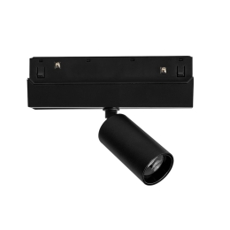 Σποτ Μαγνητικής Ράγας HUBEM640B 48V DC 6W 4000K 640Lm 24° Osram RA90 3x6cm Black Aca