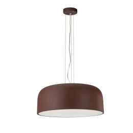 Φωτιστικό Οροφής Κρεμαστό I-Bistrot-S52 BRO E27 120x52x22cm Bronze Luce Ambiente Design