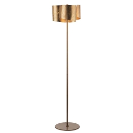 Φωτιστικό Δαπέδου Imagine I-IMAGINE-PT-ORO 3xE27 Φ47cm 182,2cm Gold Luce Ambiente Design Αλουμίνιο,Γυαλί