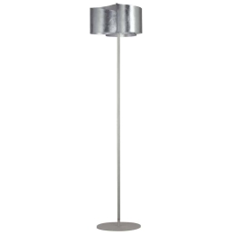 Φωτιστικό Δαπέδου Imagine I-IMAGINE-PT-SIL 3xE27 Φ47cm 182,2cm Silver Luce Ambiente Design Αλουμίνιο,Γυαλί