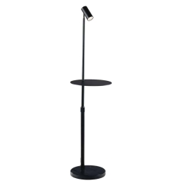 Φωτιστικό Δαπέδου Relax I-RELAX-PT NERO 1xGU10 35x122-150cm Black Luce Ambiente Design