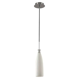 Φωτιστικό Οροφής Swing I-SWING-SP-1 1xE14 Φ15cm 120cm White Luce Ambiente Design Γυαλί