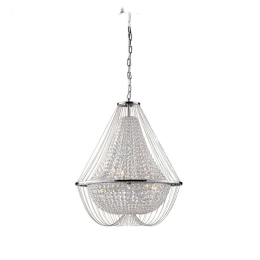 Φωτιστικό Οροφής I-Vienna-S45 CR Chrome Luce Ambiente Design Κρύσταλλο